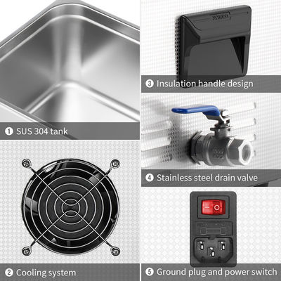 Ultraschallbad-Reiniger 15L 480W für PWB-Teile