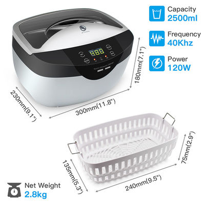 zahnmedizinisches Instrument-Reinigungsmaschine 120W 2500ML mit Heizung