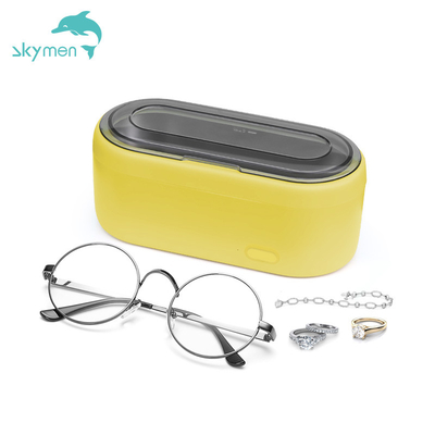 3mins Timer Mini Ultrasonic Cleaner Skymen 360ML 40kHz PSE für Brillen