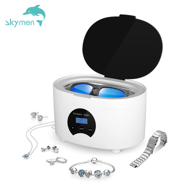 Edelstahl-Behälter skymen-tragbarer Mini Ultrasonic Jewelry Cleaners 0.6L 24W 45KHz